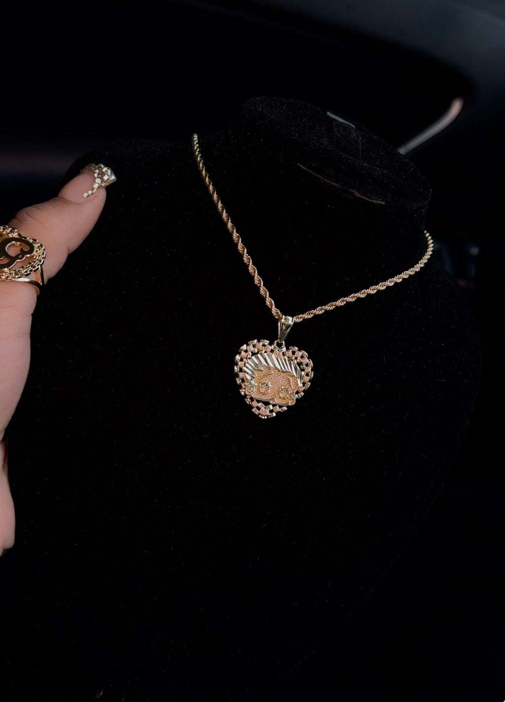 Betty Boop x Rolex Heart Necklace