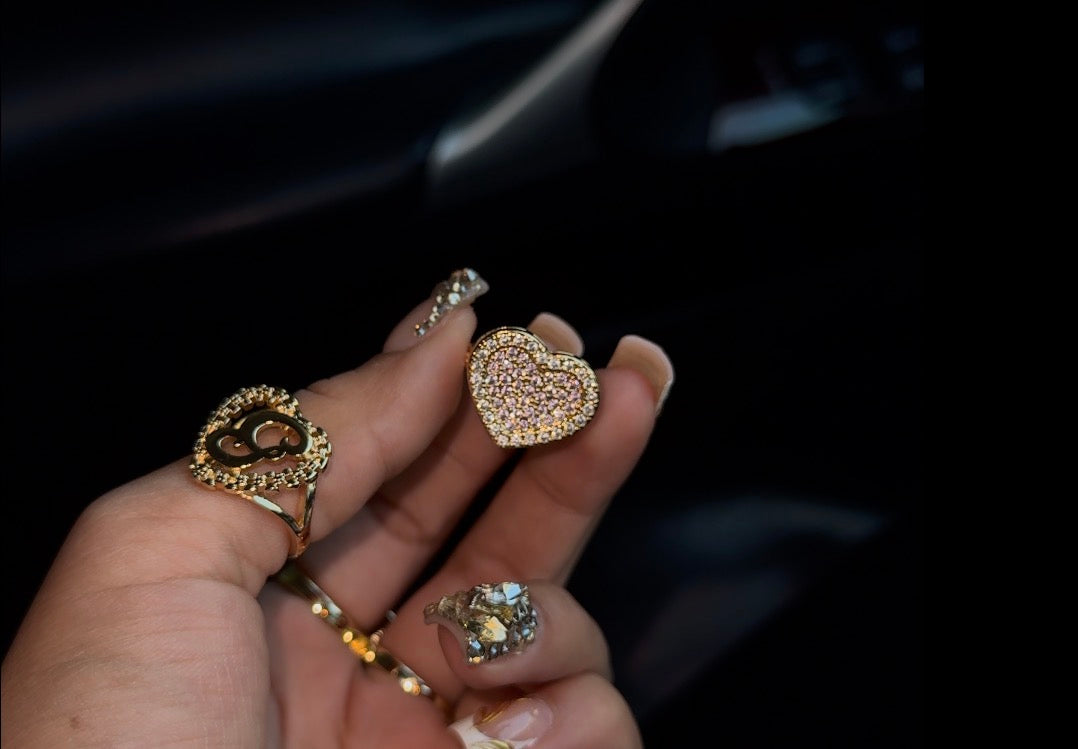 Diamond Heart Ring