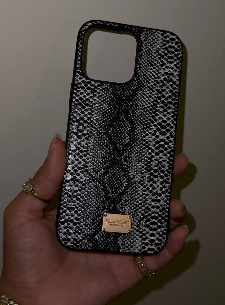Snake Print iPhone Case