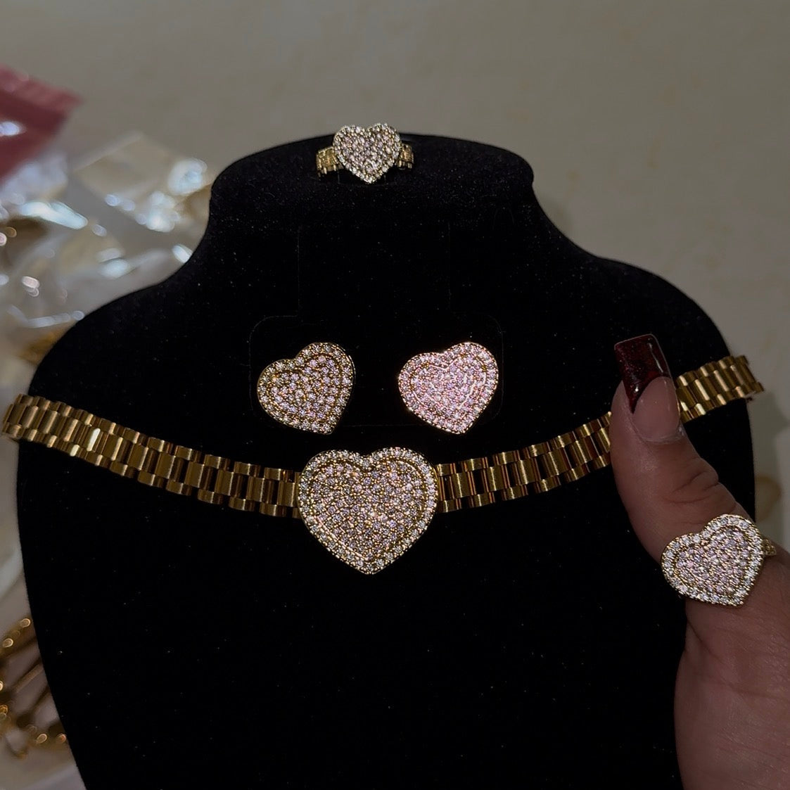 Diamond Heart x Rolex Set