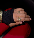 Cross x Nugget Ring