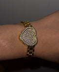 Diamond Heart x Rolex bracelet