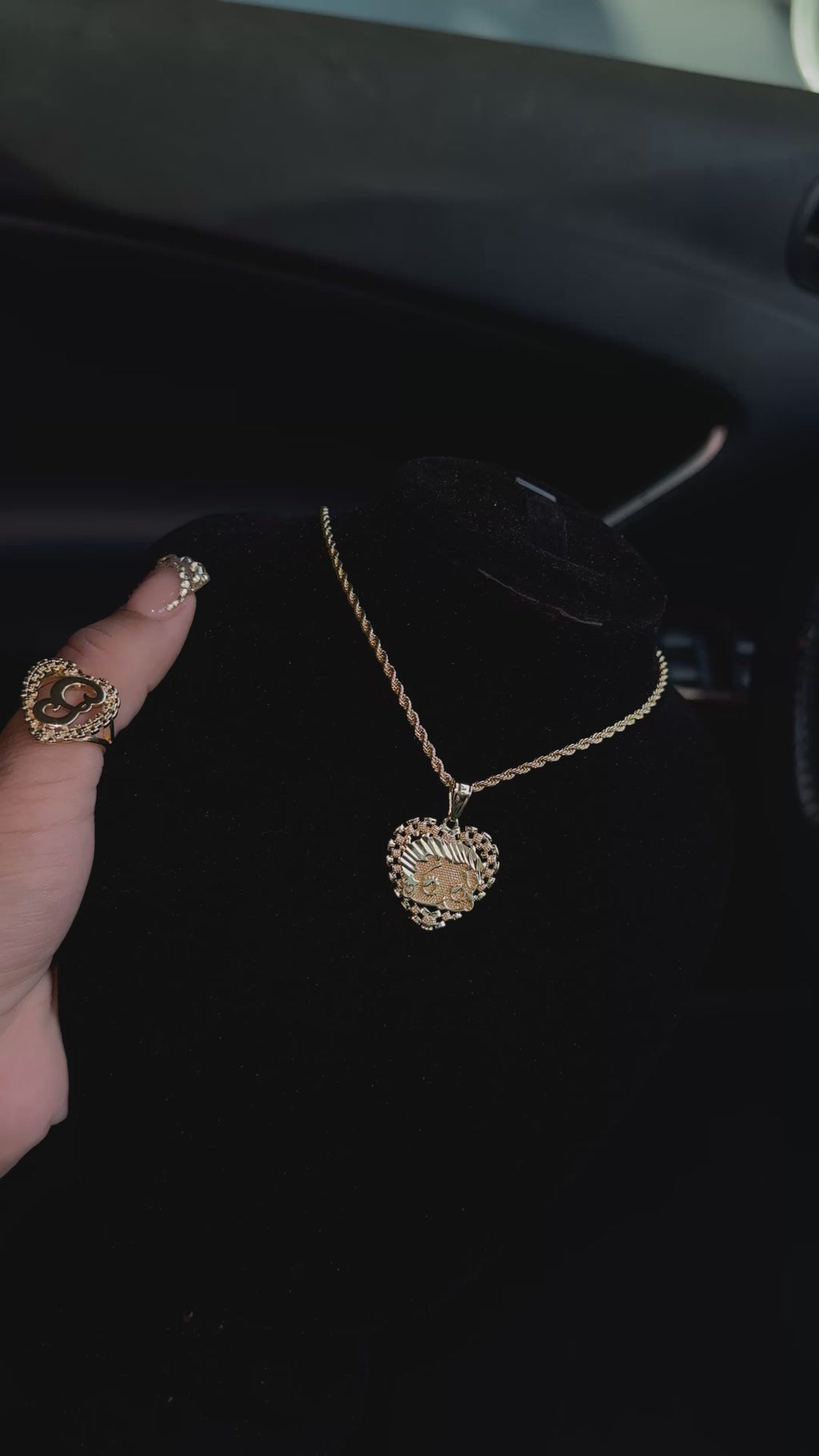 Betty Boop x Rolex Heart Necklace