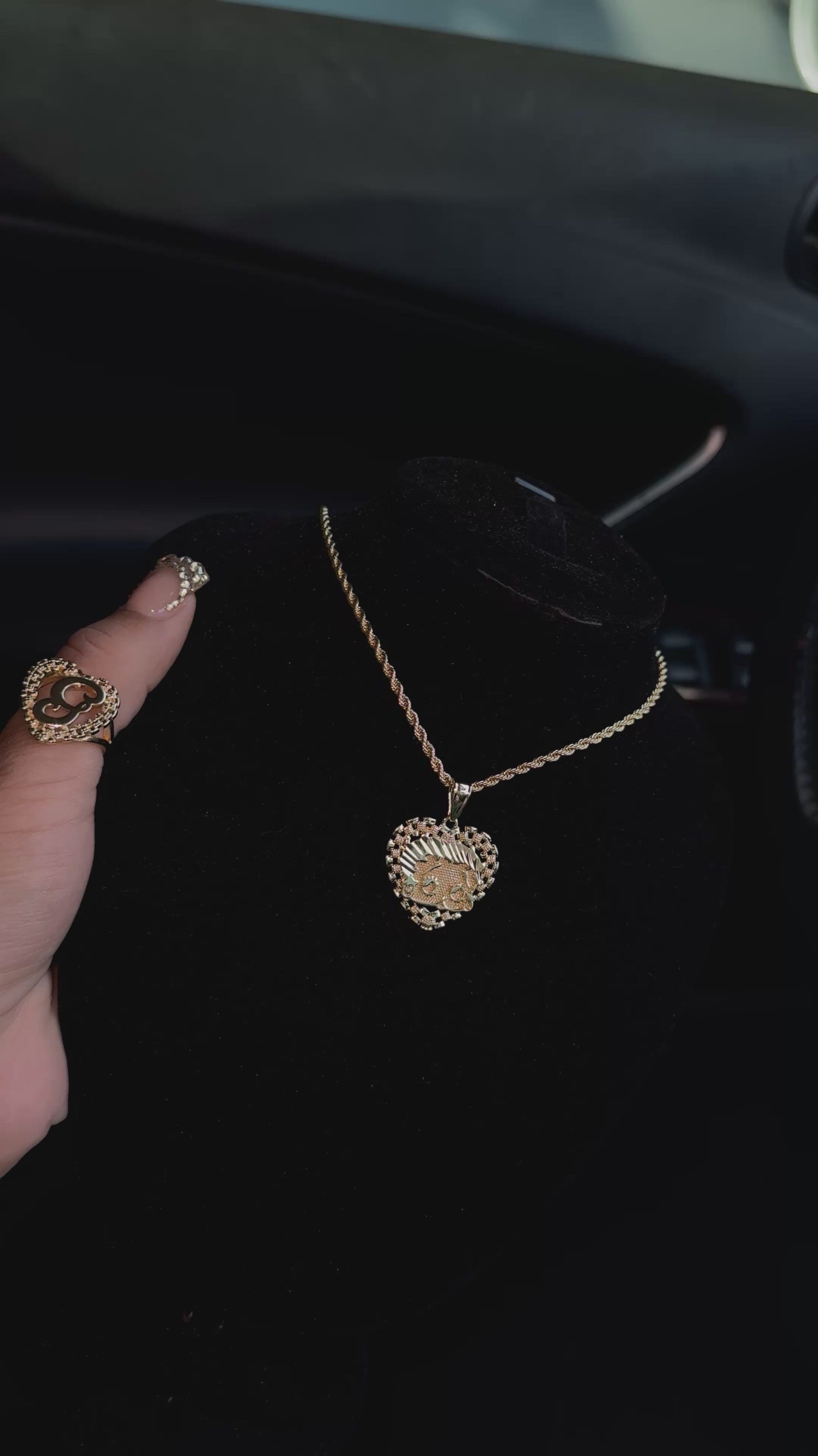 Betty Boop x Rolex Heart Necklace