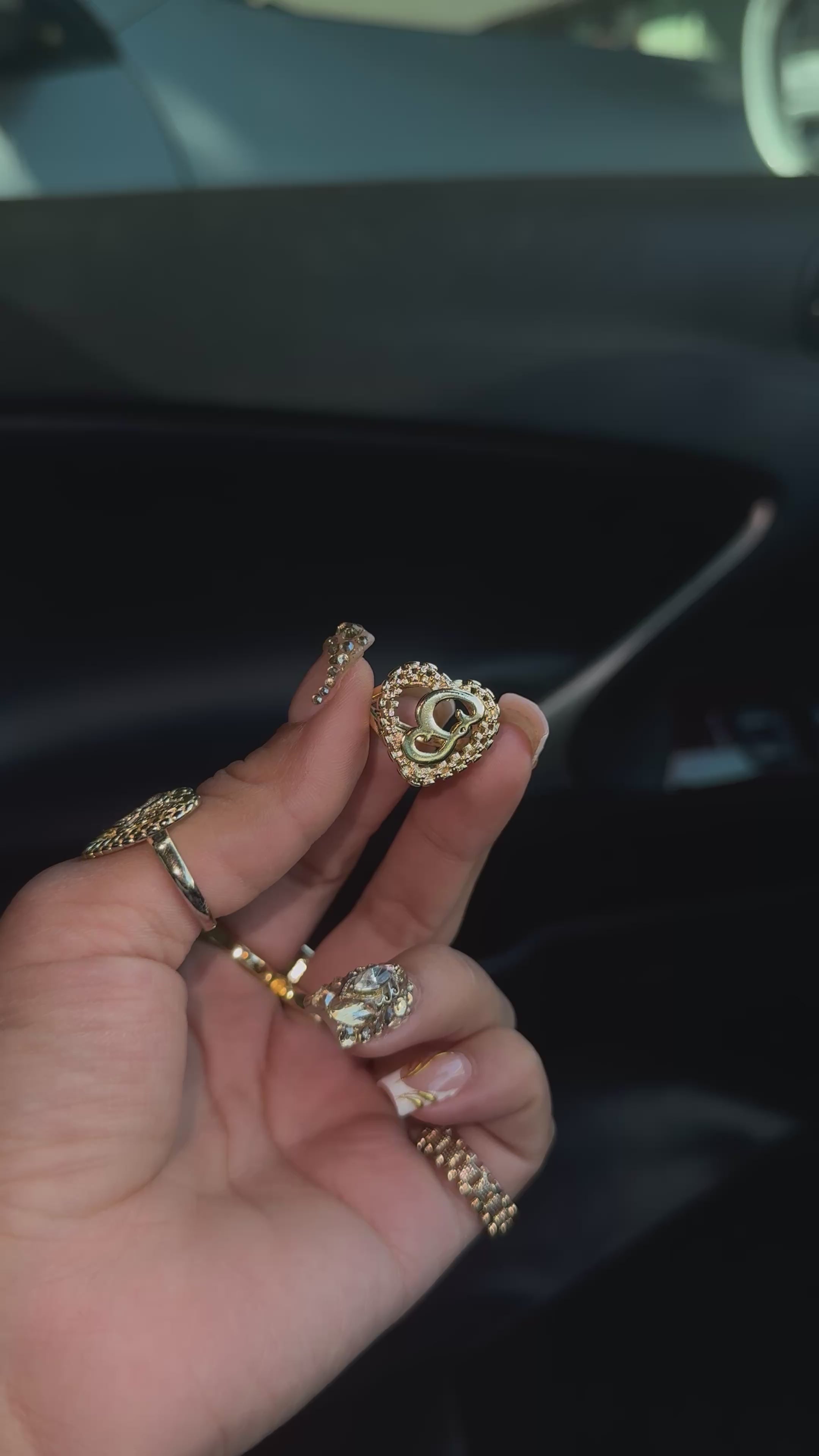 Rolex Heart w Initial