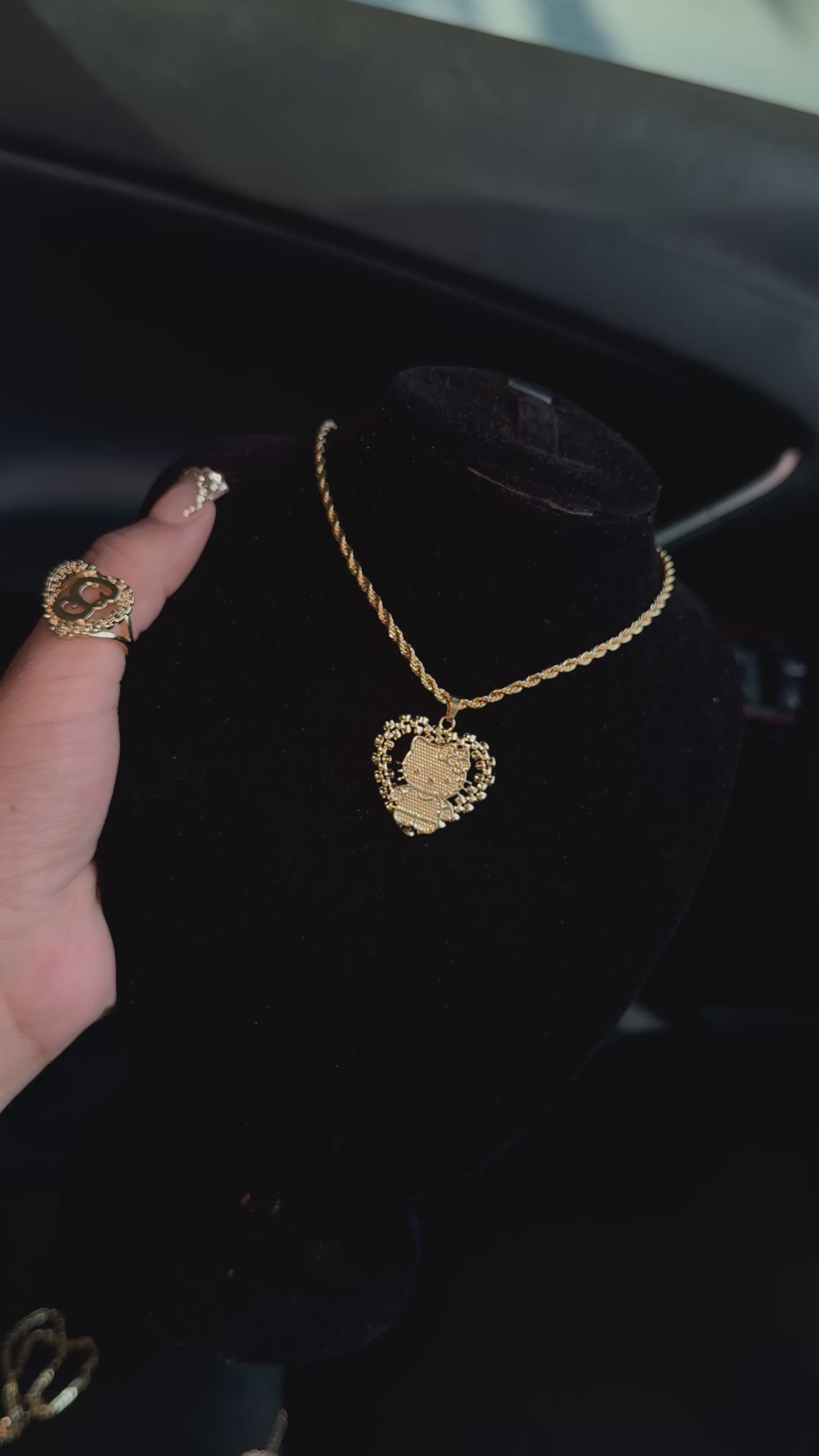 Full Body HK x Rolex Heart Necklace
